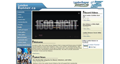 Desktop Screenshot of londonrunner.ca